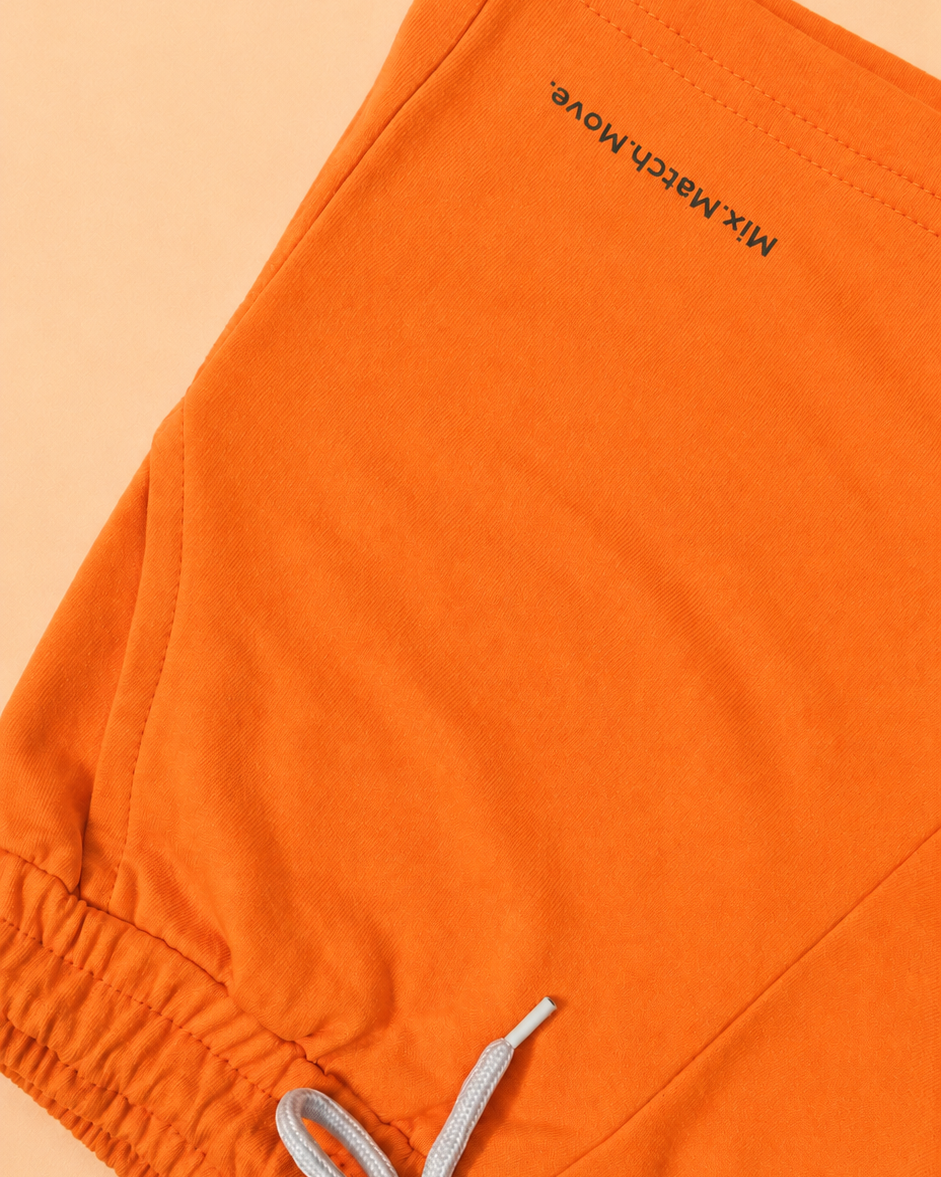 π Tangerine Orange Shorts