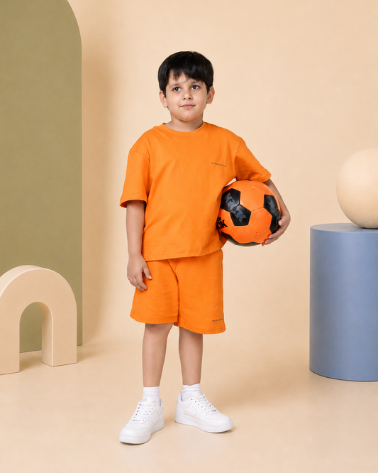 🍊 Tangerine Orange Co-ord Set