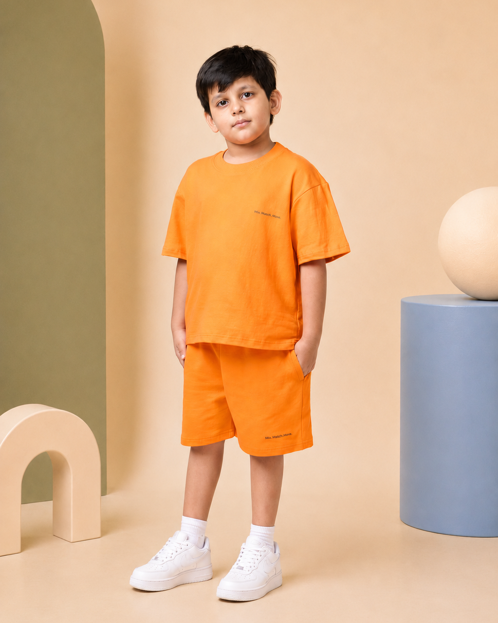 🍊 Tangerine Orange Co-ord Set