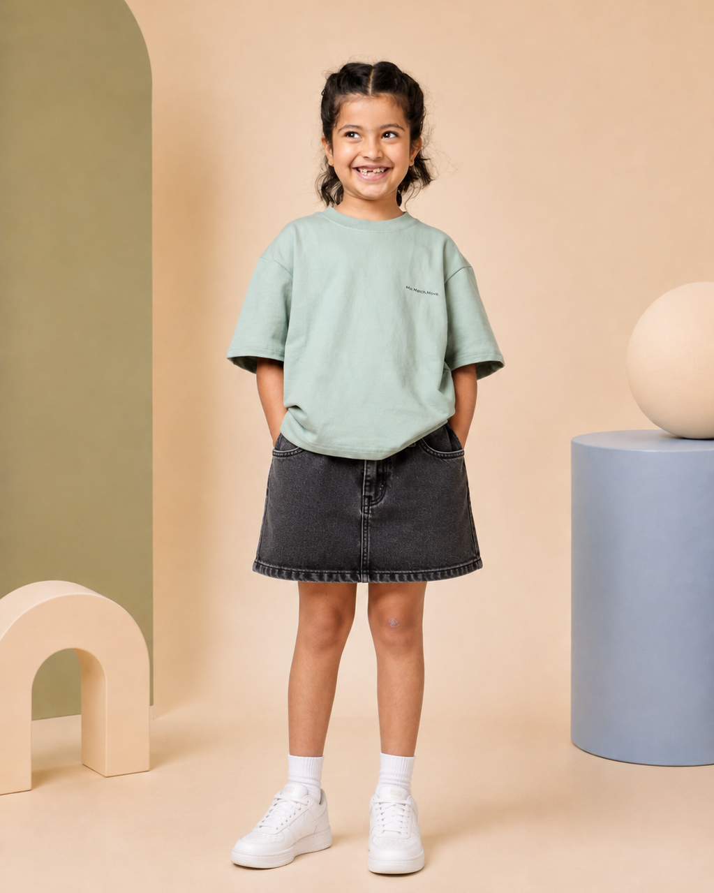 🌿 Mint Green Oversized T-Shirt