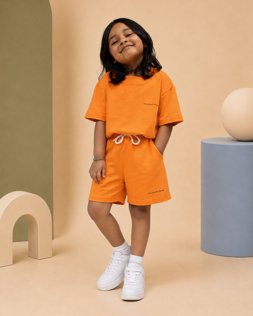 🍊 Tangerine Orange Shorts