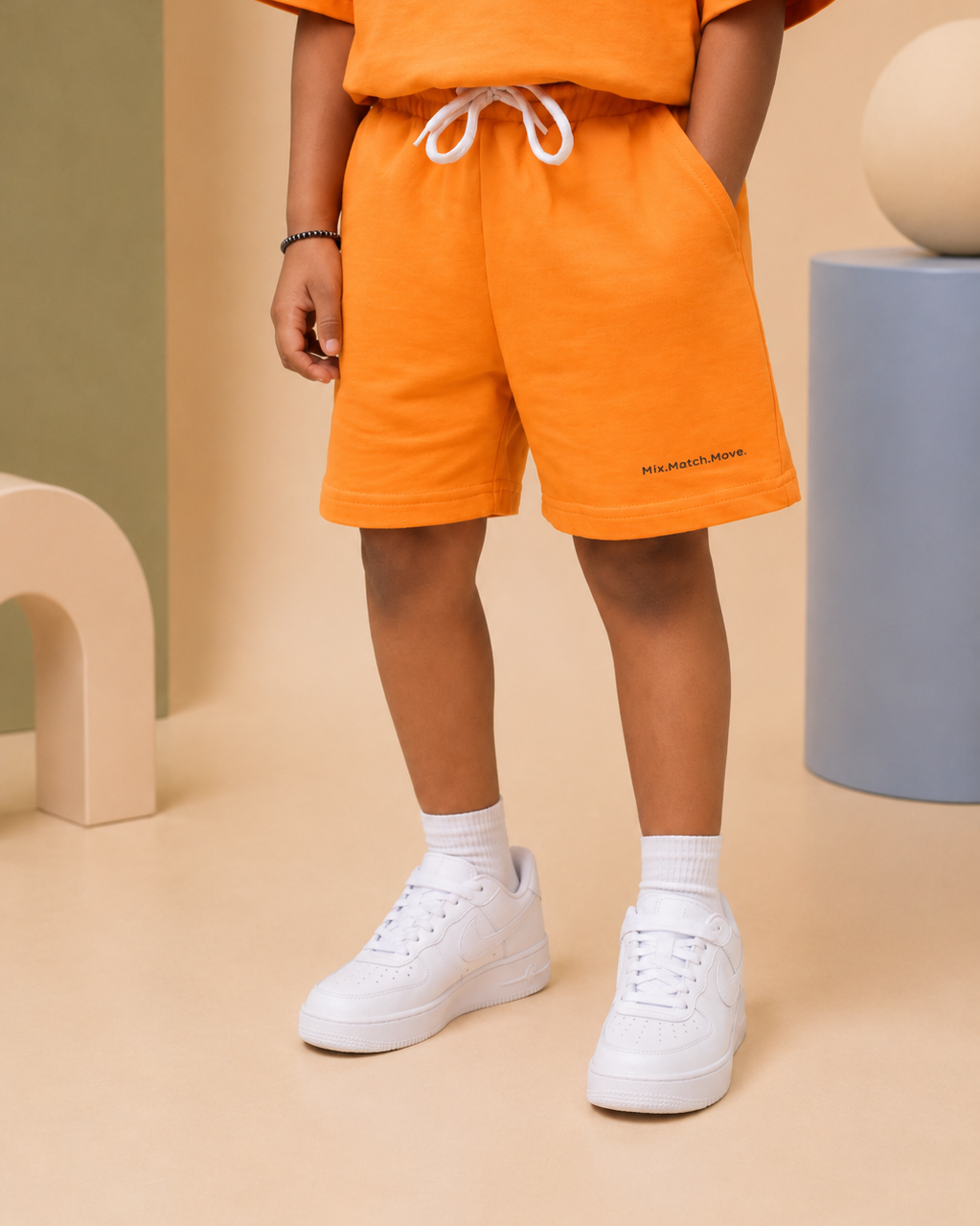 🍊 Tangerine Orange Shorts